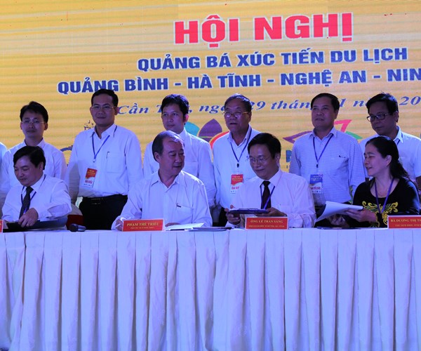Quảng bá xúc tiến du lịch Quảng Bình- Hà Tĩnh- Nghệ An- Ninh Bình tại Cần Thơ - Anh 2