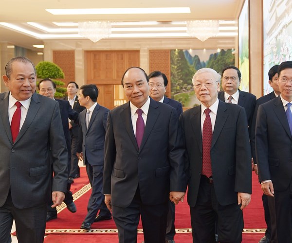 Thủ tướng chủ trì Hội nghị Chính phủ với các địa phương: Bứt phá để về đích - Anh 1