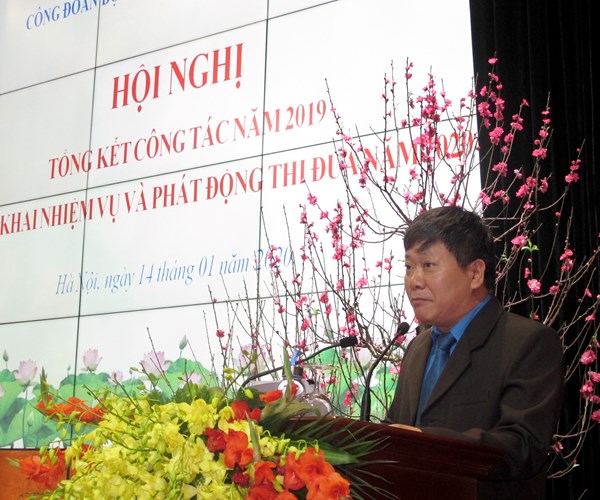 Công đoàn Bộ VHTTDL tổng kết công tác năm 2019, triển khai nhiệm vụ năm 2020 - Anh 2