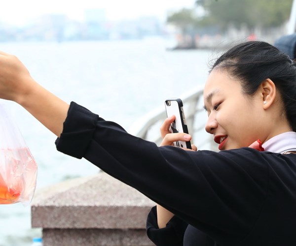 Thả cá chép ngày ông Công, ông Táo: Chung tay bảo vệ hành tinh xanh - Anh 4