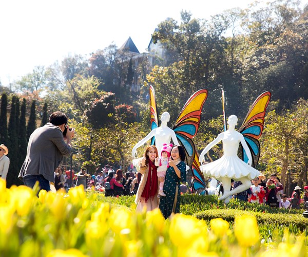 Du xuân cực chất tại thiên đường hoa tulip Sun World Ba Na Hills - Anh 8