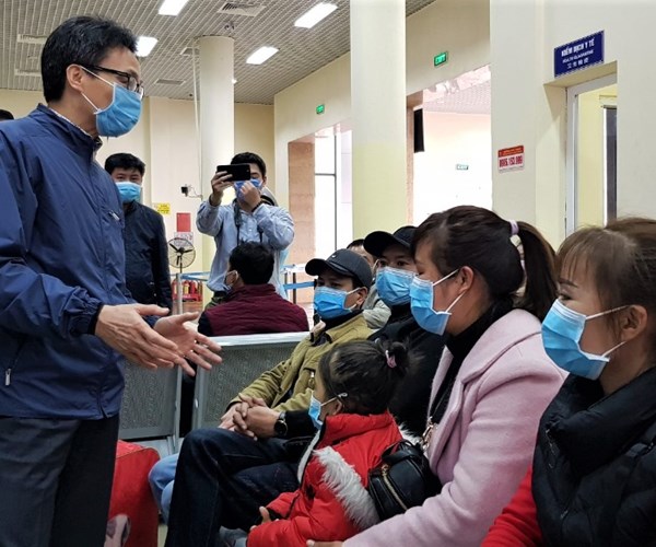 Phó Thủ tướng Vũ Đức Đam kiểm tra công tác phòng, chống dịch tại Quảng Ninh - Anh 1