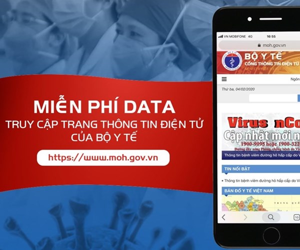 MobiFone miễn cước data truy cập thông tin về dịch 2019-nCoV - Anh 1