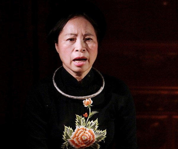 Nghệ sĩ ưu tú Bạch Vân: “Ca trù là cuộc đời tôi” - Anh 1