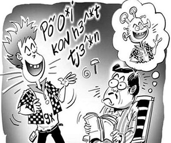 “Đau đầu” với ngôn ngữ tuổi mới lớn - Anh 1