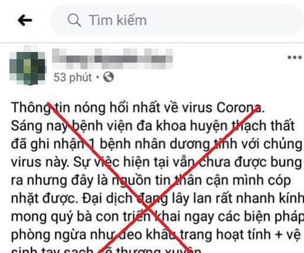 Hà Nội xử lý 21 trường hợp đăng tin sai sự thật về Covid-19 - Anh 2