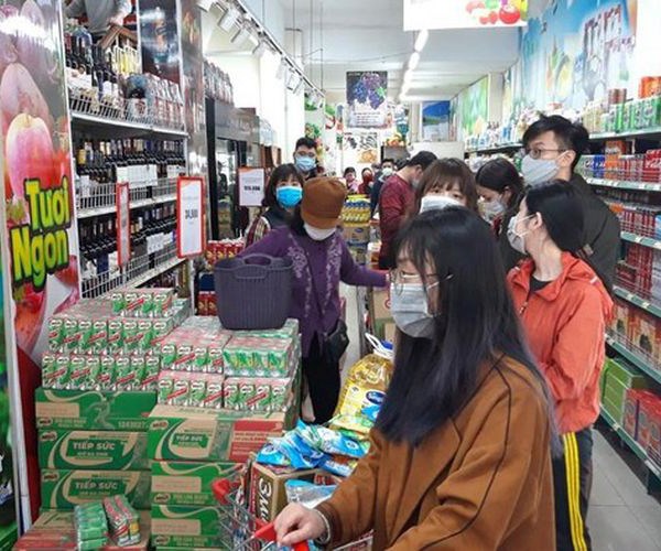 Hà Nội đảm bảo đủ hàng hóa ứng phó dịch Covid-19 - Anh 1