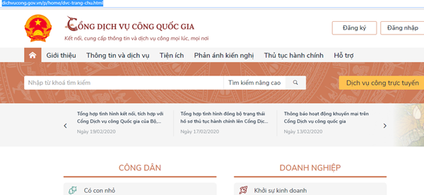 Dịch vụ công trực tuyến hỗ trợ tối đa người dân và doanh nghiệp - Anh 1