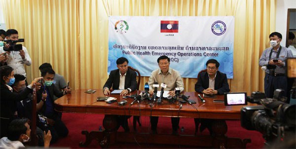 Lào ghi nhận các ca mắc Covid-19 đầu tiên - Anh 1