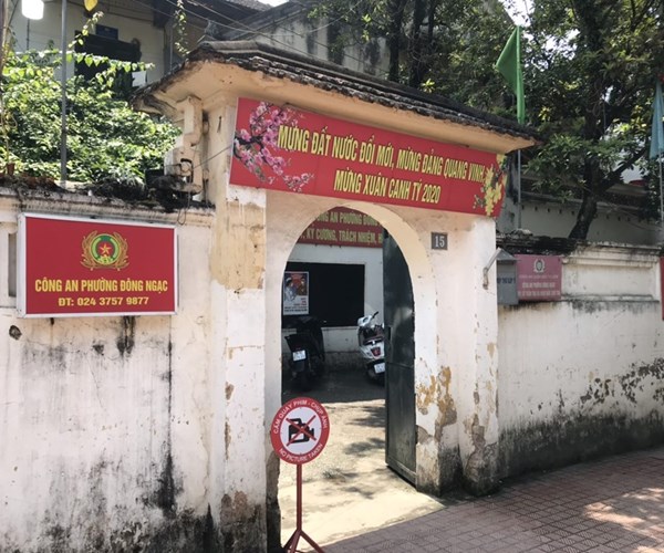 Hà Nội: Gỡ bỏ cách ly y tế trụ sở công an phường Đông Ngạc - Anh 1