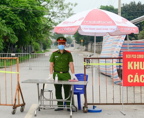 Ngày 5.5, ổ dịch Hạ Lôi ở Hà Nội đủ 28 ngày để dỡ bỏ phong tỏa - Anh 1