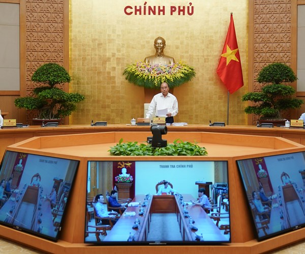 Thủ tướng chủ trì phiên họp Chính phủ thường kỳ tháng 4 - Anh 1