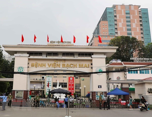 Bệnh viện Bạch Mai khám chữa bệnh bình thường trở lại - Anh 1