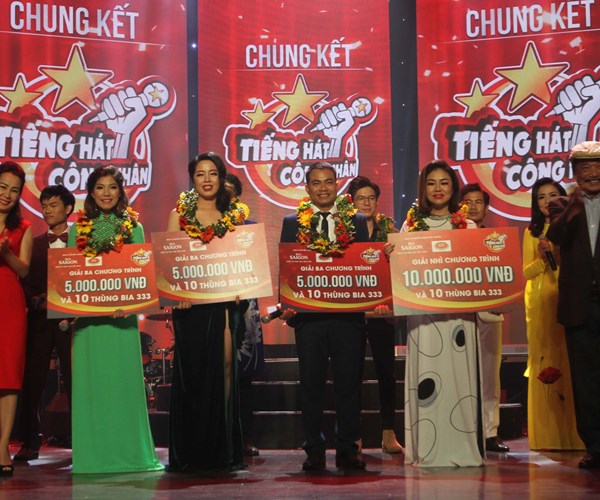 Hà Thanh Tùng đoạt giải Nhất Tiếng hát công nhân - Anh 3