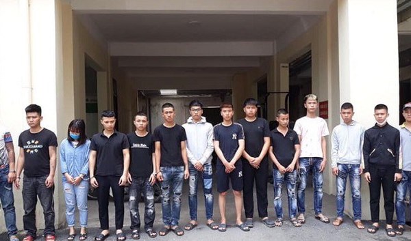 Hà Nội: Khởi tố 14 đối tượng đua xe trái phép trên địa bàn Đông Anh - Anh 1
