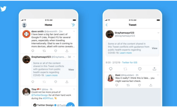 Twitter ra mắt nhãn cảnh báo về thông tin sai lệch về Covid-19 - Anh 3