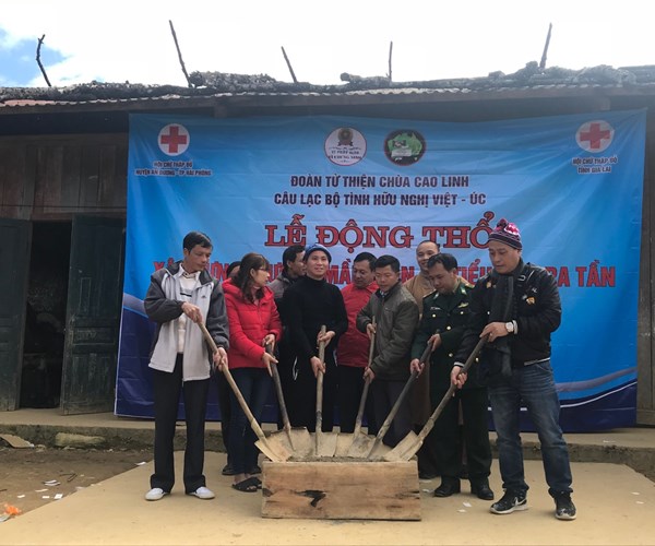 Lai Châu: Khởi công xây dựng điểm trường Nậm Tần Mông I - Anh 1