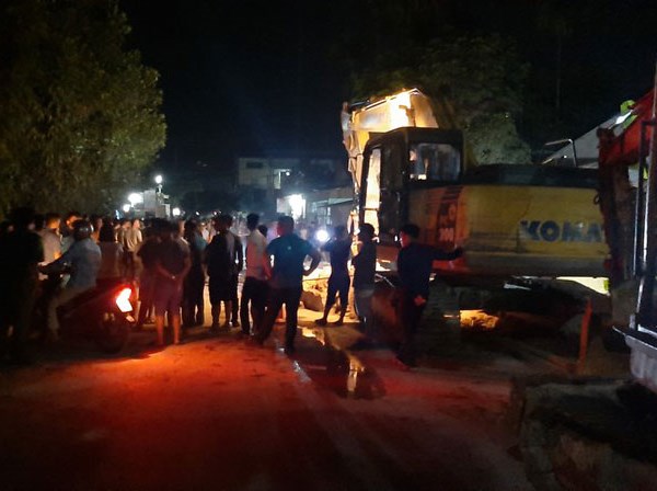 Sập tường, 1 người chết, 3 người bị thương ở Yên Bái ​ - Anh 1