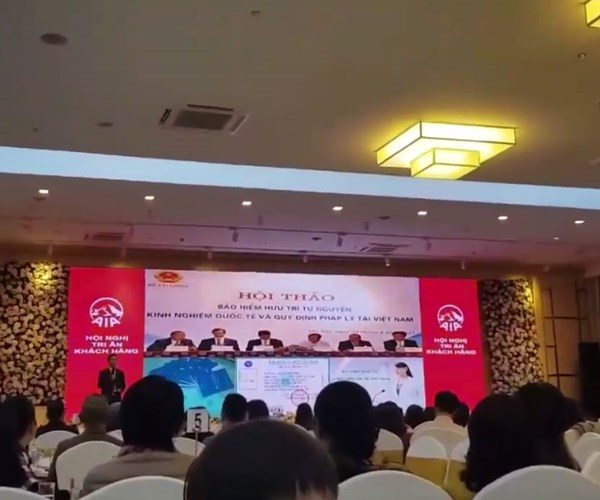 CHÍNH SÁCH AN SINH XÃ HỘI QUỐC GIA: Diễn giả AIA cố tình “bóp méo” - Anh 2