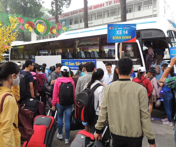 Nhiều hoạt động hỗ trợ sinh viên, công nhân dịp Tết - Anh 1