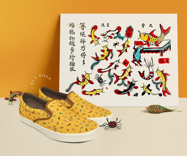 Tranh Hàng Trống đi vào đời sống - Anh 1