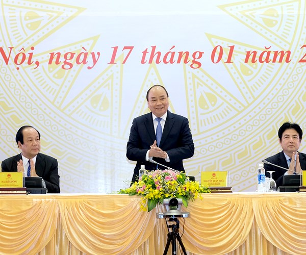 Thủ tướng dự Hội nghị triển khai nhiệm vụ 2018 của VPCP - Anh 1