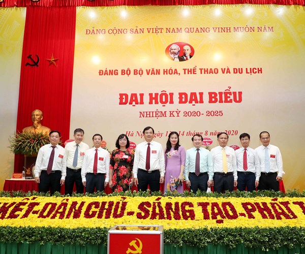 Dai hoi Dai bieu Dang bo Bo VHTTDL nhiem ky 2020-2025 - Anh 5
