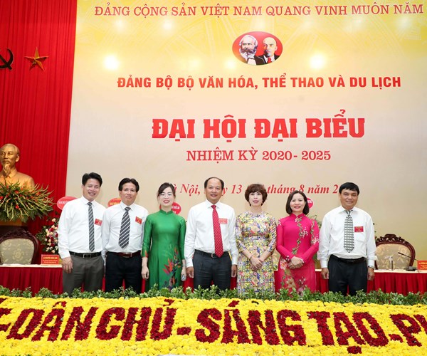 Dai hoi Dai bieu Dang bo Bo VHTTDL nhiem ky 2020-2025 - Anh 6