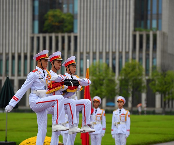 Lễ thượng cờ rủ Quốc tang nguyên Tổng Bí thư Lê Khả Phiêu - Anh 4