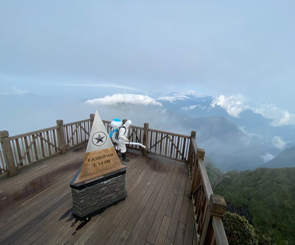 Mua Vu Lan, du khach tim ve Fansipan Sa Pa bai Phat, cau an - Anh 2