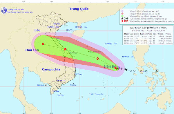 Thủ tướng yêu cầu tập trung ứng phó với bão số 5 - Anh 1