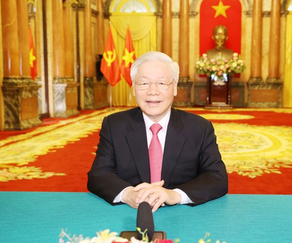 Tổng Bí thư, Chủ tịch nước gửi thông điệp tới Đại hội đồng Liên Hợp Quốc - Anh 1