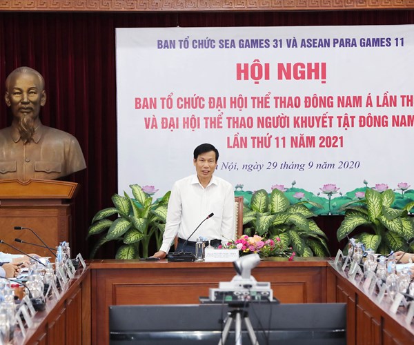 Công tác chuẩn bị cho SEA Games 31: Dù chậm nhưng vẫn đảm bảo đúng tiến độ - Anh 1