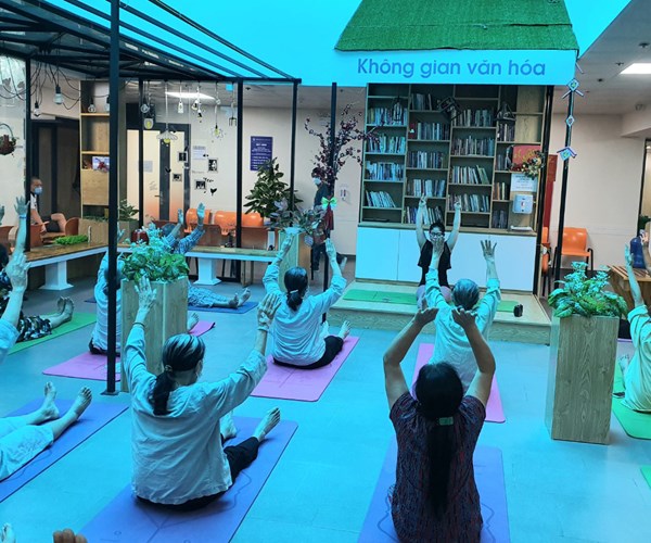 Ra mắt Câu lạc bộ Yoga vì sức khỏe và hạnh phúc của người bệnh - Anh 2