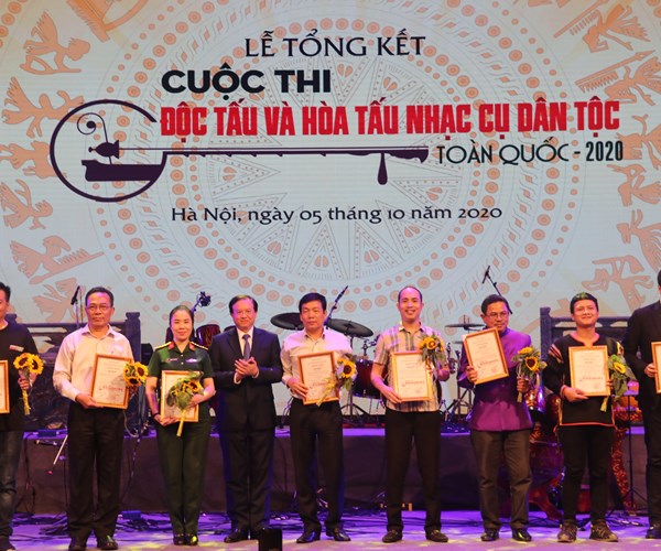 Cuộc thi Độc tấu và Hoà tấu nhạc cụ dân tộc toàn quốc: Phô diễn tinh hoa âm nhạc dân tộc - Anh 1