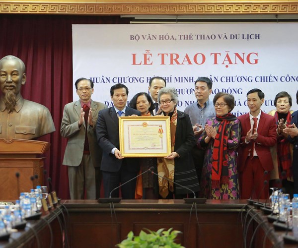 Trao tặng các danh hiệu vinh dự Nhà nước cho các cá nhân xuất sắc thuộc Bộ VHTTDL - Anh 1