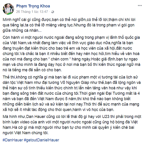 Siêu mẫu Hà Anh: Daniel Hauer đang xúc phạm cả chúng ta - Anh 4