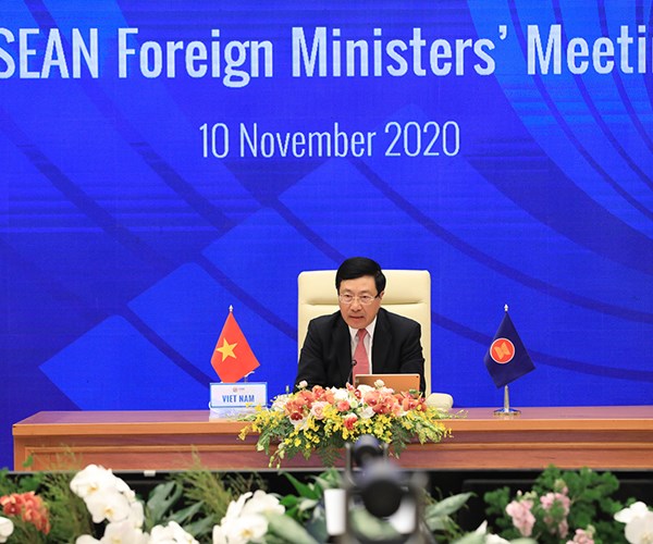 Khai mạc các Hội nghị Bộ trưởng Ngoại giao, kinh tế ASEAN - Anh 1