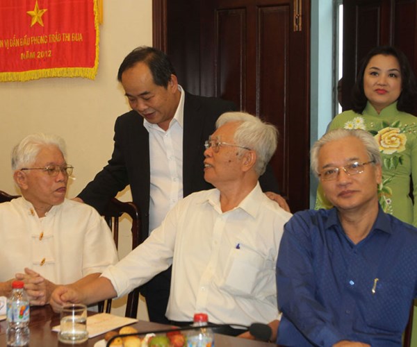 Bộ VHTTDL: Chúc Tết nguyên lãnh đạo ngành VHTTDL tại TP.HCM - Anh 2