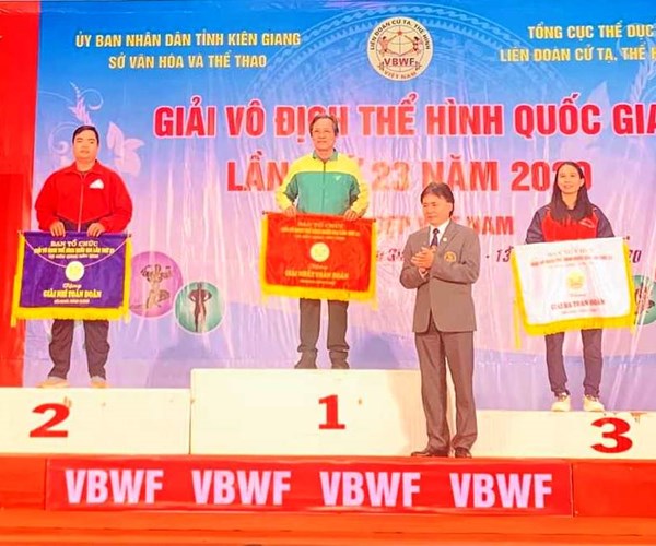 Kết thúc Giải Vô địch Thể hình quốc gia, TP. Hồ Chí Minh nhất toàn đoàn - Anh 1