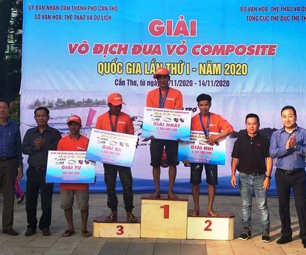 Kết thúc Giải vô địch đua vỏ composite quốc gia lần thứ I - Anh 1
