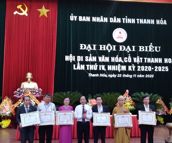 Hội Di sản văn hóa và cổ vật Thanh Hoa tổ chức Đại hội lần thứ IV - Anh 1