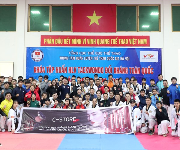 Khai giảng khóa tập huấn chuyên môn Taekwondo toàn quốc 2020 - Anh 3