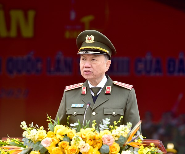 Lễ xuất quân, diễn tập phương án bảo vệ Đại hội lần thứ XIII của Đảng - Anh 2