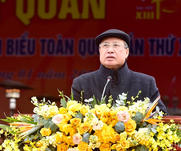 Lễ xuất quân, diễn tập phương án bảo vệ Đại hội lần thứ XIII của Đảng - Anh 1