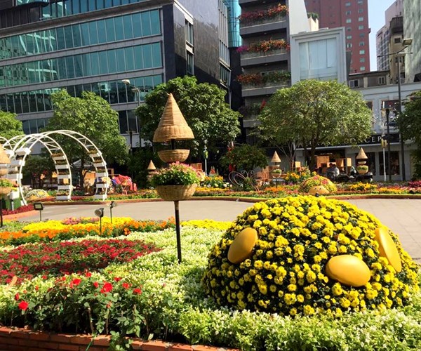 Khai mạc đường hoa Nguyễn Huệ 2018 - Anh 3