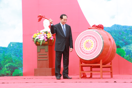 Chủ tịch nước Trần Đại Quang phát động 