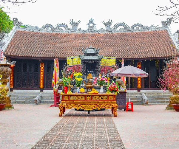 Nam Định: Thực hiện các biện pháp phòng, chống dịch tại di tích - Anh 1