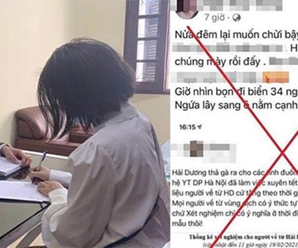 Xử phạt người xúc phạm cán bộ và nhân dân Hải Dương trên mạng - Anh 1