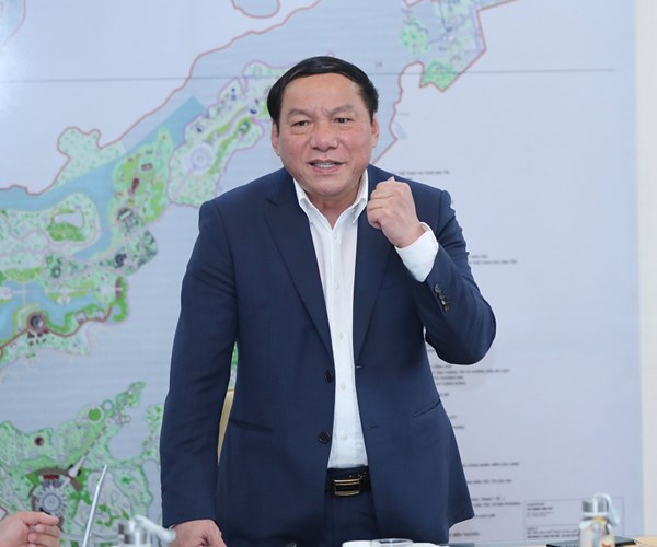 Thứ trưởng Nguyễn Văn Hùng: Làng Văn hóa - Du lịch các dân tộc Việt Nam cần chú trọng công tác tổ chức, con người - Anh 2